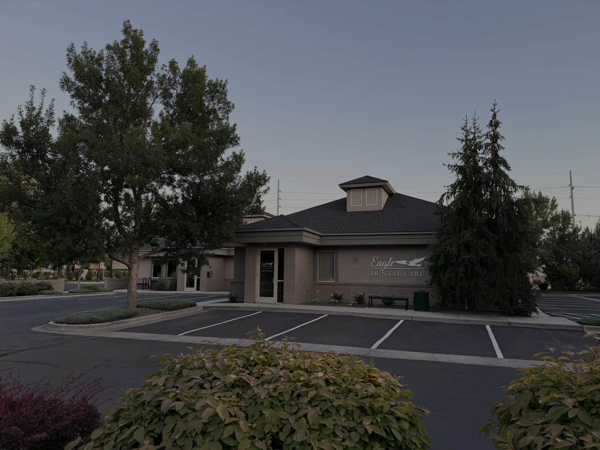 Modern dental office with comfortable treatment room